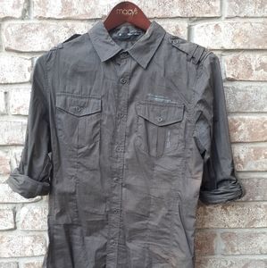 Stylish casual button down